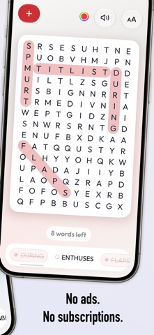 Wordsearch - Soppa Screenshot 2 of 3