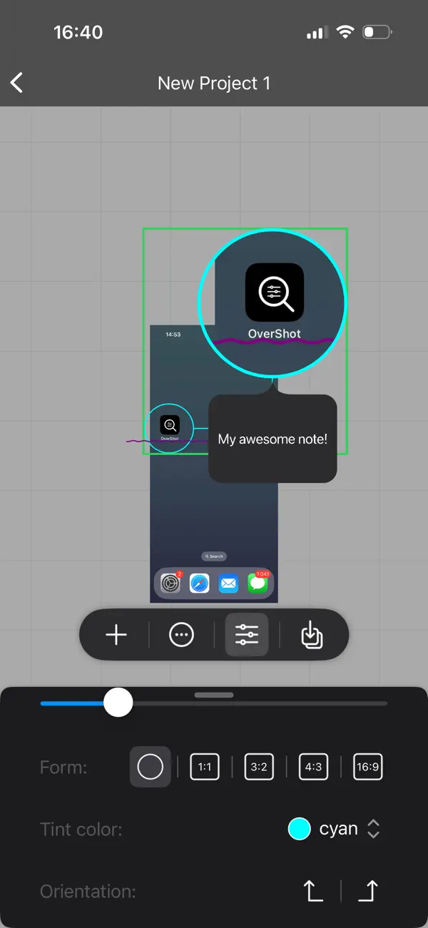 Screenshot #3 pour OverShot - Mockup
