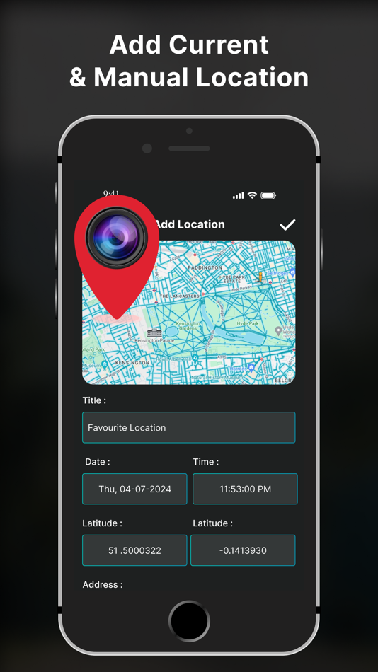 #3. GPS Camera : Timestamp Photo (iOS) 由: Shital Bodariya