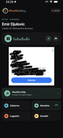 Radio Gbg screenshot