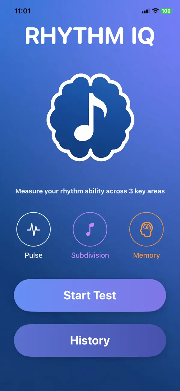 Screenshot #1 pour Rhythm IQ+