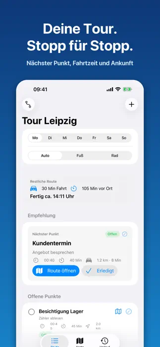 WayPoint Route — Screenshot 1