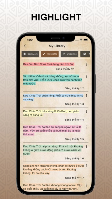 Vietnamese Catholic Holy Bible Screenshot