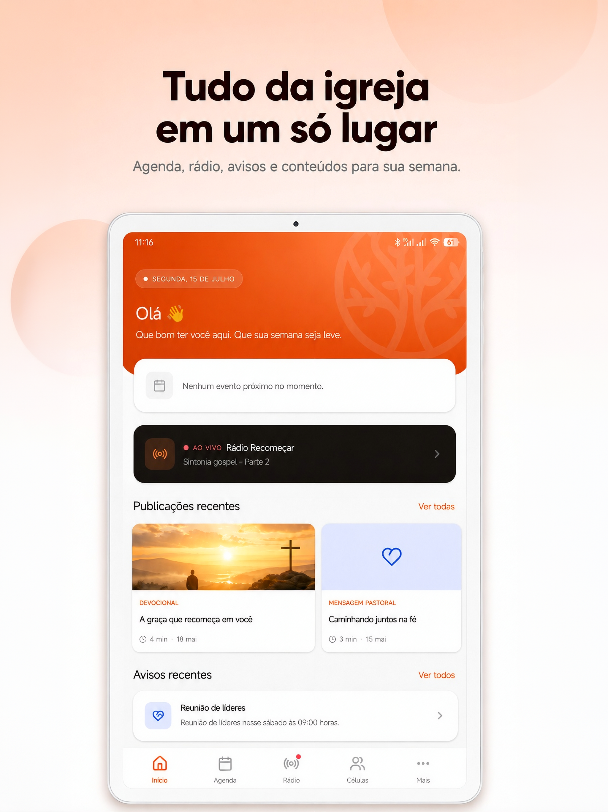 Ministério Recomeçar screenshot 8