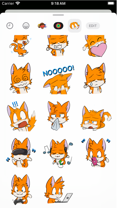 Screenshot #3 pour Ginger Cats Stickers