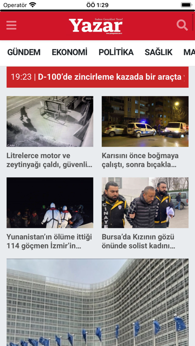 Yazar Gazetesi Screenshot