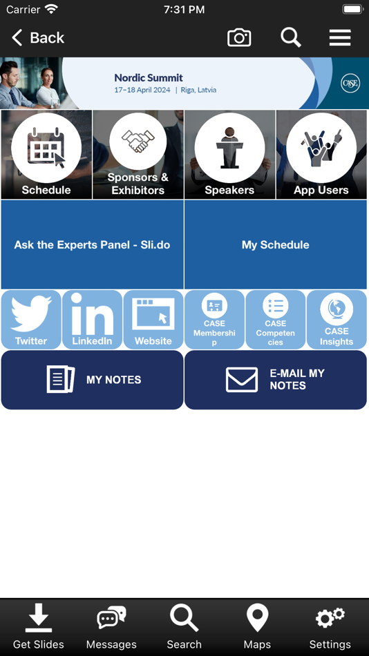 #4. CASE Conference App (iOS) 由: Council for Advancement and Support of Education (CASE)
