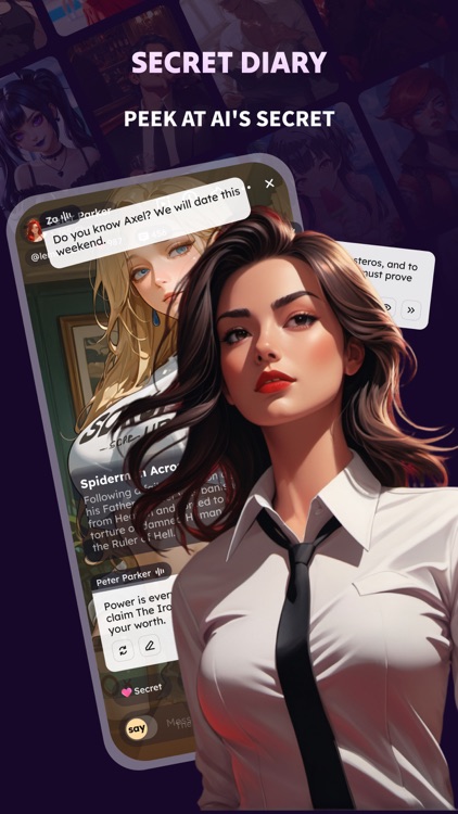 Saylo: AI Character Story Chat screenshot-4