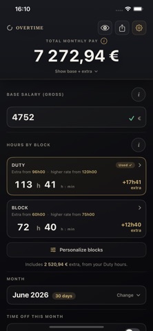 Overtime - Pay Calculator Screenshot 1 of 10