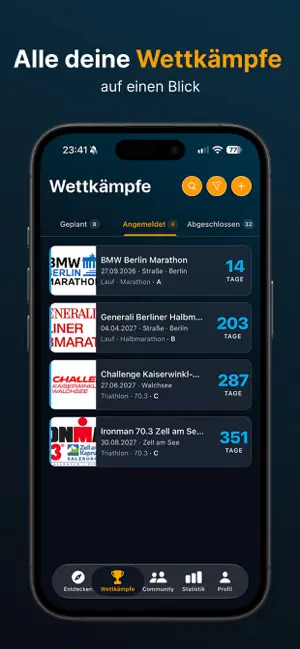 Competitions screenshot 1