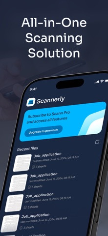 Scannerly: Doc Scanner & OCR Screenshot 1 of 5