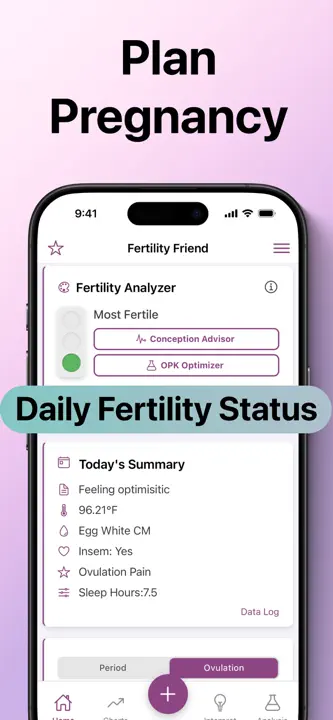 Fertility Friend FF Tracker: Screenshot 4 von 10