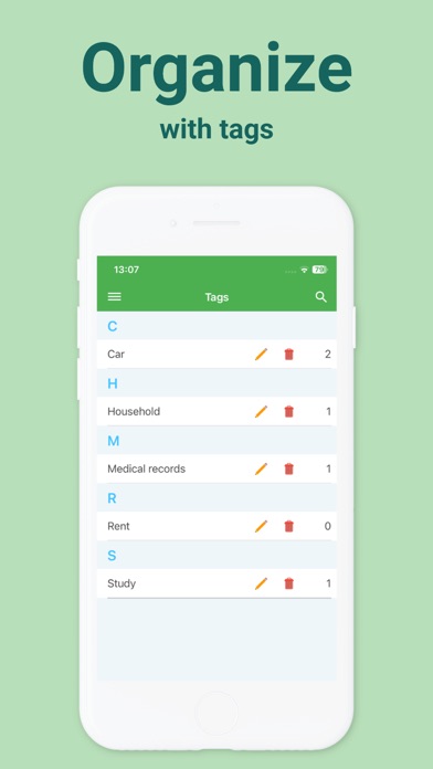 PDF Scanner App, OCR: Docutain Screenshot