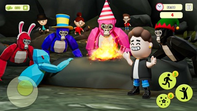 Gorilla vs Human Tag Race Game Screenshot