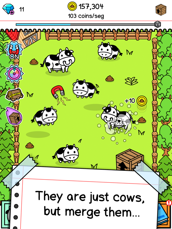 Cow Evolution: Merge Animalsのおすすめ画像1