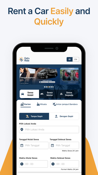 Get&Ride: Car Rental Screenshot