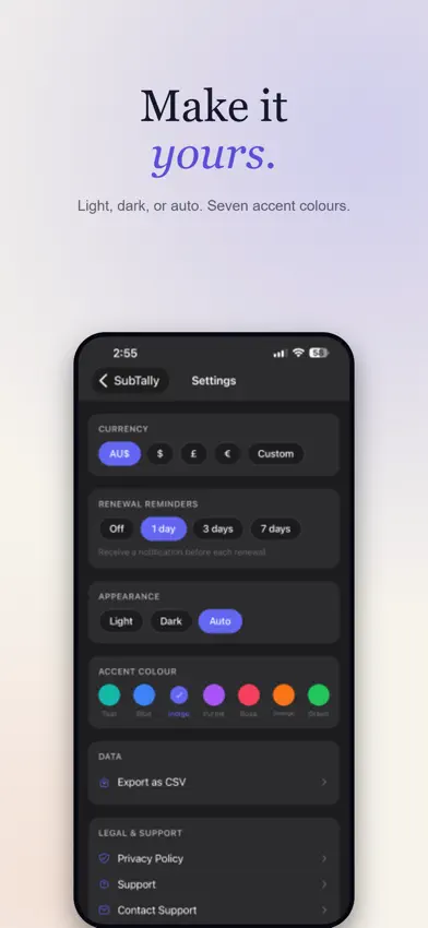 SubTally screenshot 5