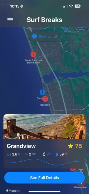 Surf Breaks screenshot 4