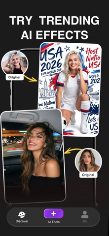 Fstyle - AI Style Photo Editor iPhone screenshot