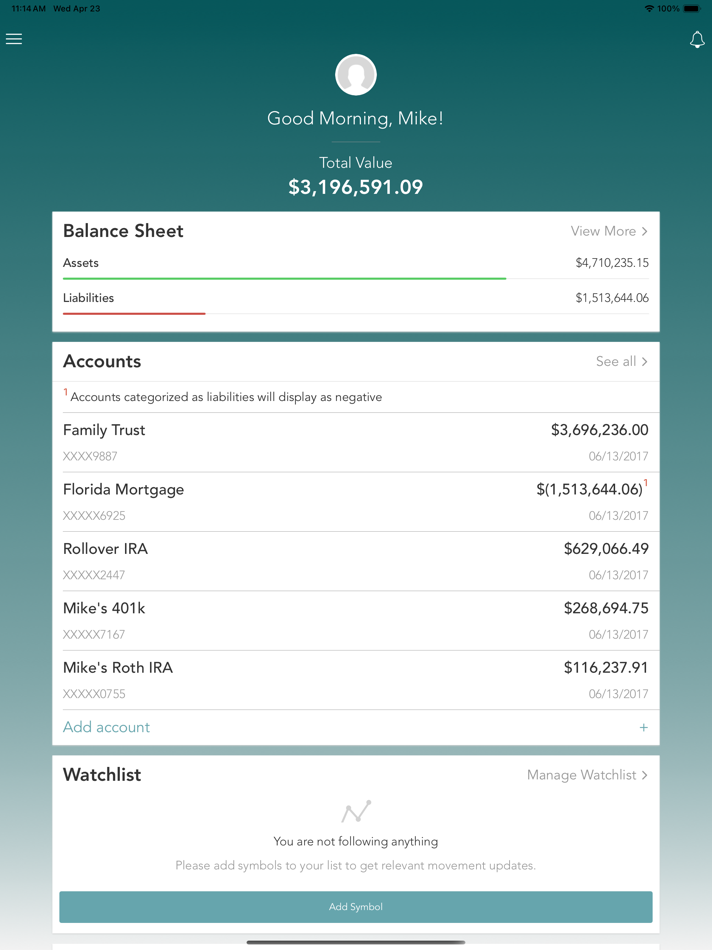 #2. Trust Point Wealth Management (iOS) 由: Trust Point Inc
