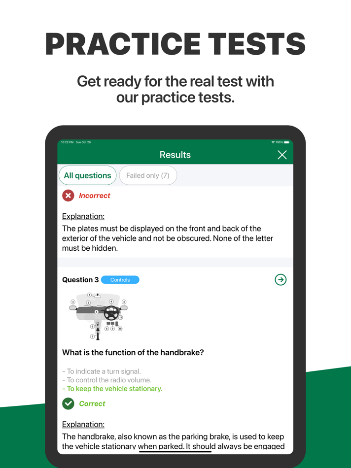 #5. K53 Learner's License Test App (iOS) 来自: Pineapple Studio Pty Ltd