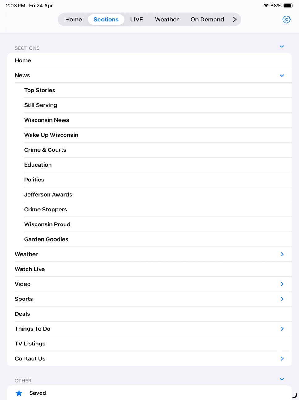 iPad screenshot