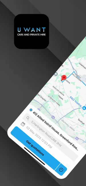 UWant Private Hire screenshot 1