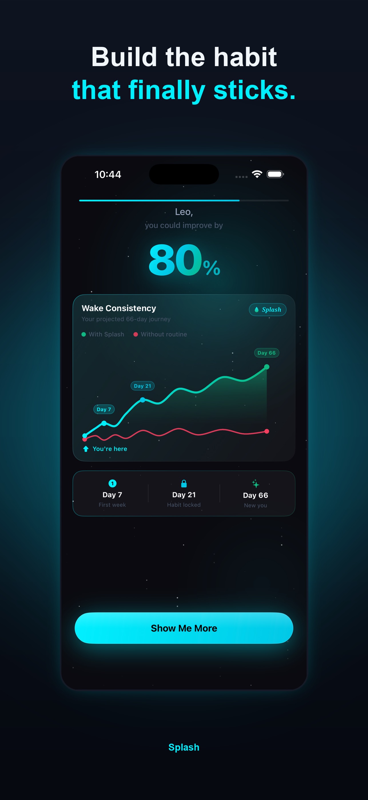 Screenshot 5 of Splash: Wake Up Alarm
