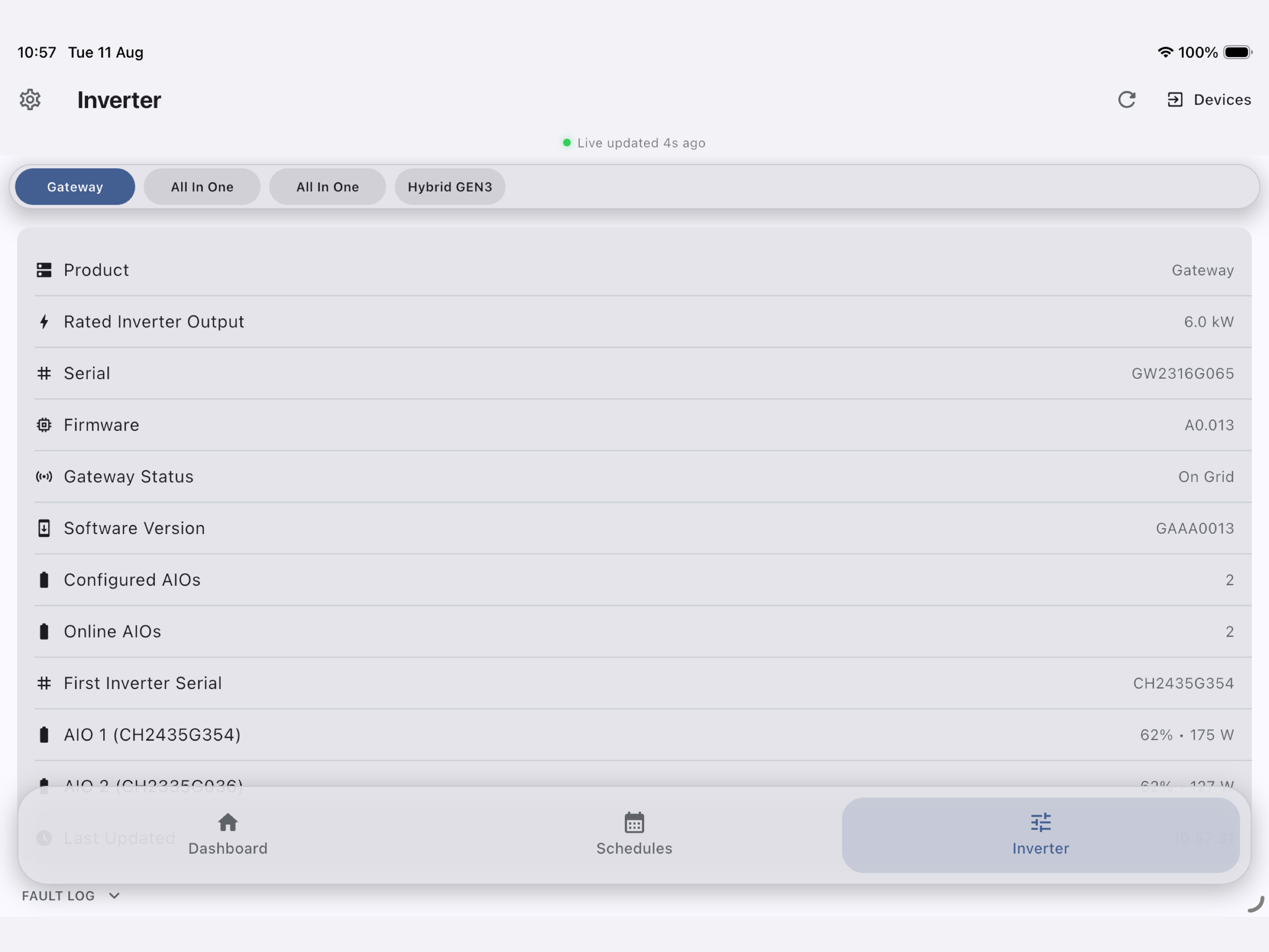 INVLocal: For GivEnergy Kit screenshot 14