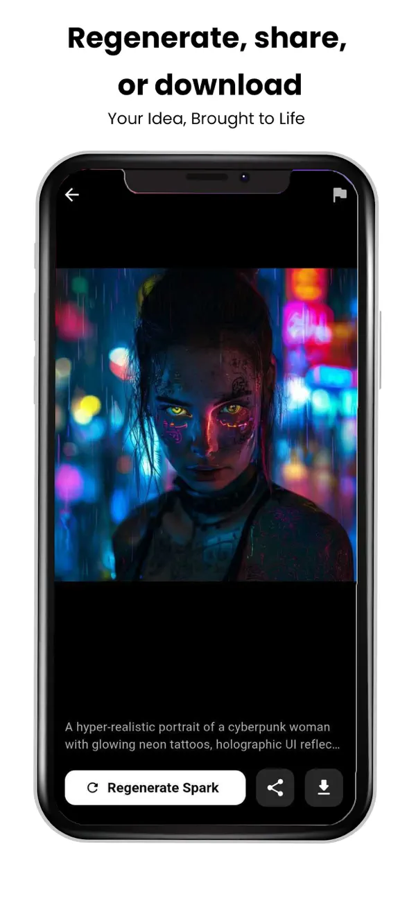 #3. Spark: AI Image Generator (iOS) Tekijänä: SPARKSOLUTIONZ