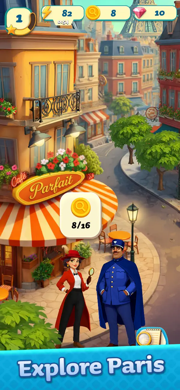 #5. Marie's Mysteries: Merge Story (iOS) 由: Mintry Inc.