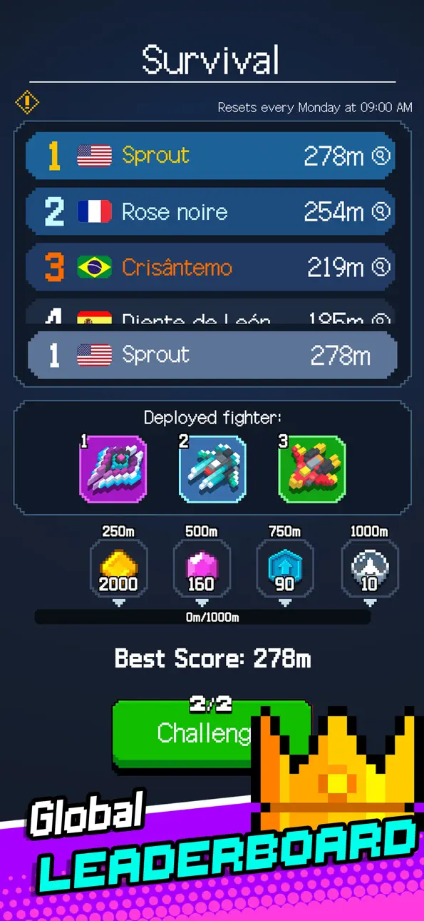 Retro Wings: Air Combat Hack screenshot 6 - iOS game interface