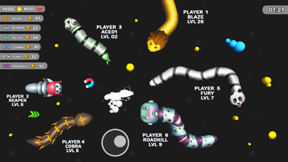 Tangled Worms Clash Screenshot