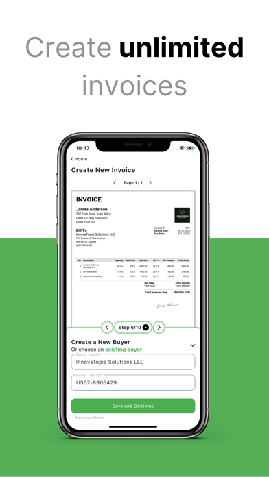 Ezinvoice - Easy Invoice Maker Screenshot