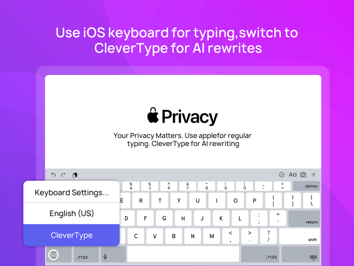 CleverType - AI Keyboard