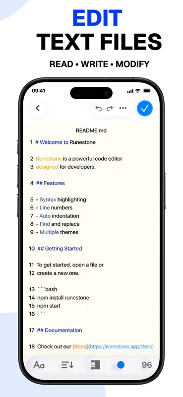Plain Text Editor for Document screenshot 5 of 9