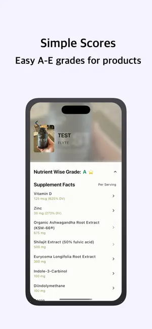 Nutrient Wise: Supplement Scan screenshot 4