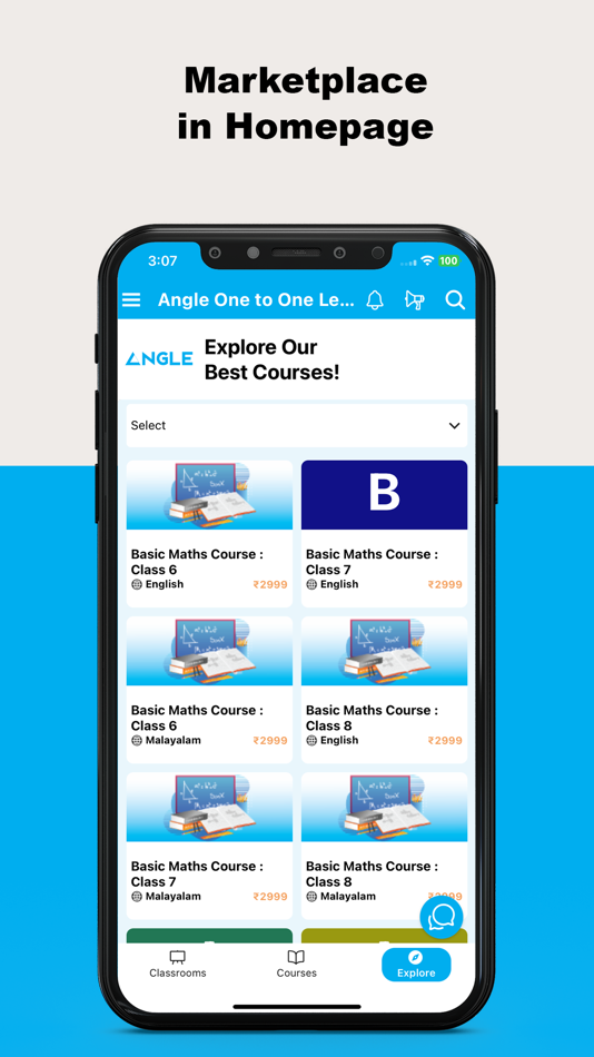 #6. Angle One to One Learning App (iOS) By: KAYOOL TECHNOLOGIES PRIVATE LIMITED