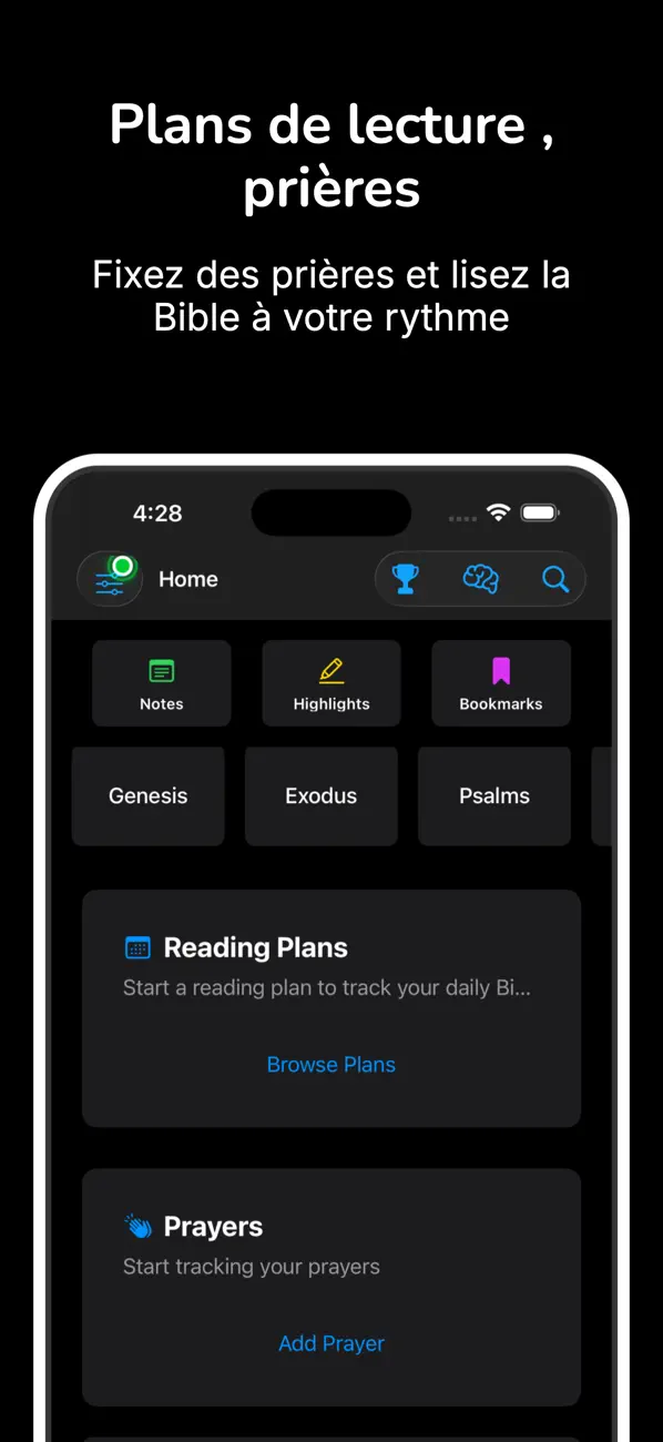 Screenshot #2 pour Bible Offline : Étude IA
