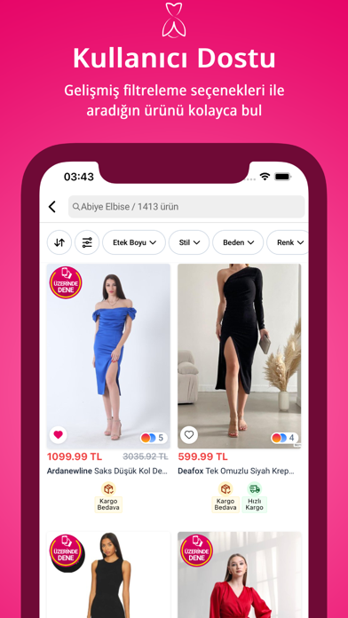 ElbiseBul: Online Shopping Screenshot