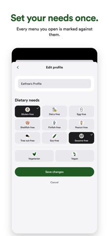 EatFree Screenshot 2 of 6