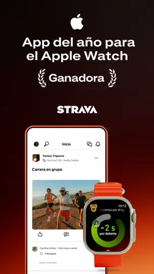 Captura de pantalla de Strava: Corre, Camina, Pedalea en iPhone 1