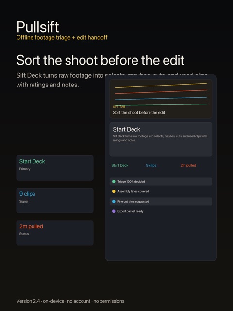 Pullsift screenshot 2