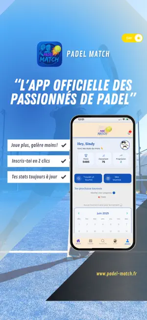 Padel Match: Tournaments screenshot 1