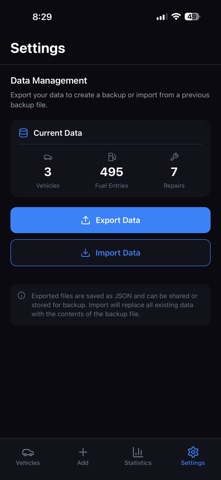 FuelCarro screenshot