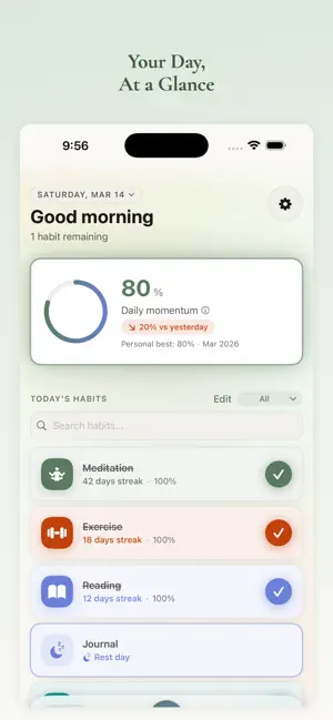 Keepstead: Habit Tracker screenshot 1