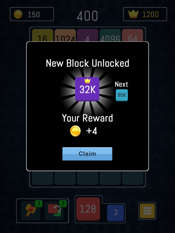Merge Number: 2048 Puzzle