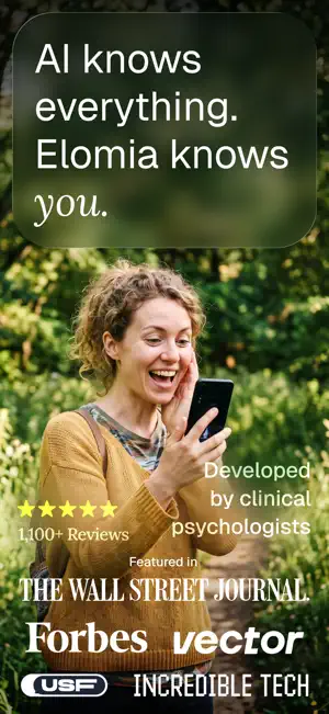 Elomia: Mental Health AI Chat screenshot 1