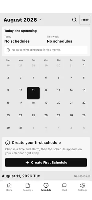 Linkle: Schedules & Booking screenshot 2
