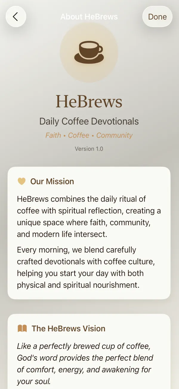 #1. HeBrews App (iOS) Ved: Gregory Hogan